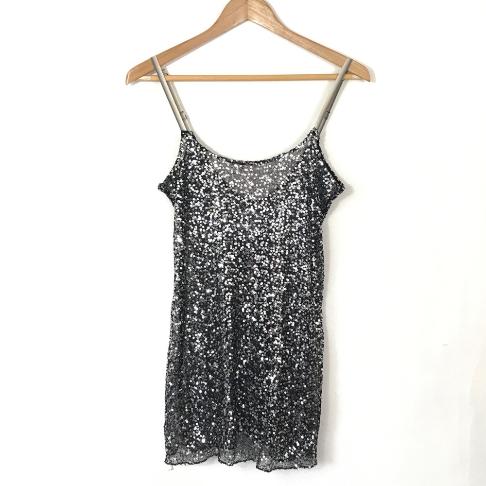 Intimately Free People Sequin Slip Dress - Picture 2 of 5